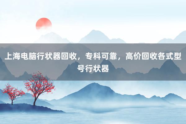 上海电脑行状器回收，专科可靠，高价回收各式型号行状器